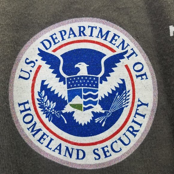 TSA T-shirt Mens L "Don't Touch My Junk" Unisex Jersey Short Sleeve Tee Grey USA - Picture 3 of 9